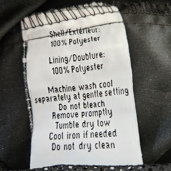 North End Windbreaker  Vest, Black, Large With MN Gophers Logo - Picture 7 of 7